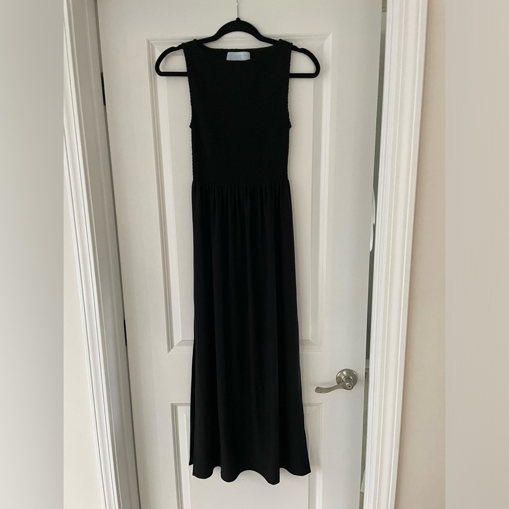Hill House Black Midi Dress